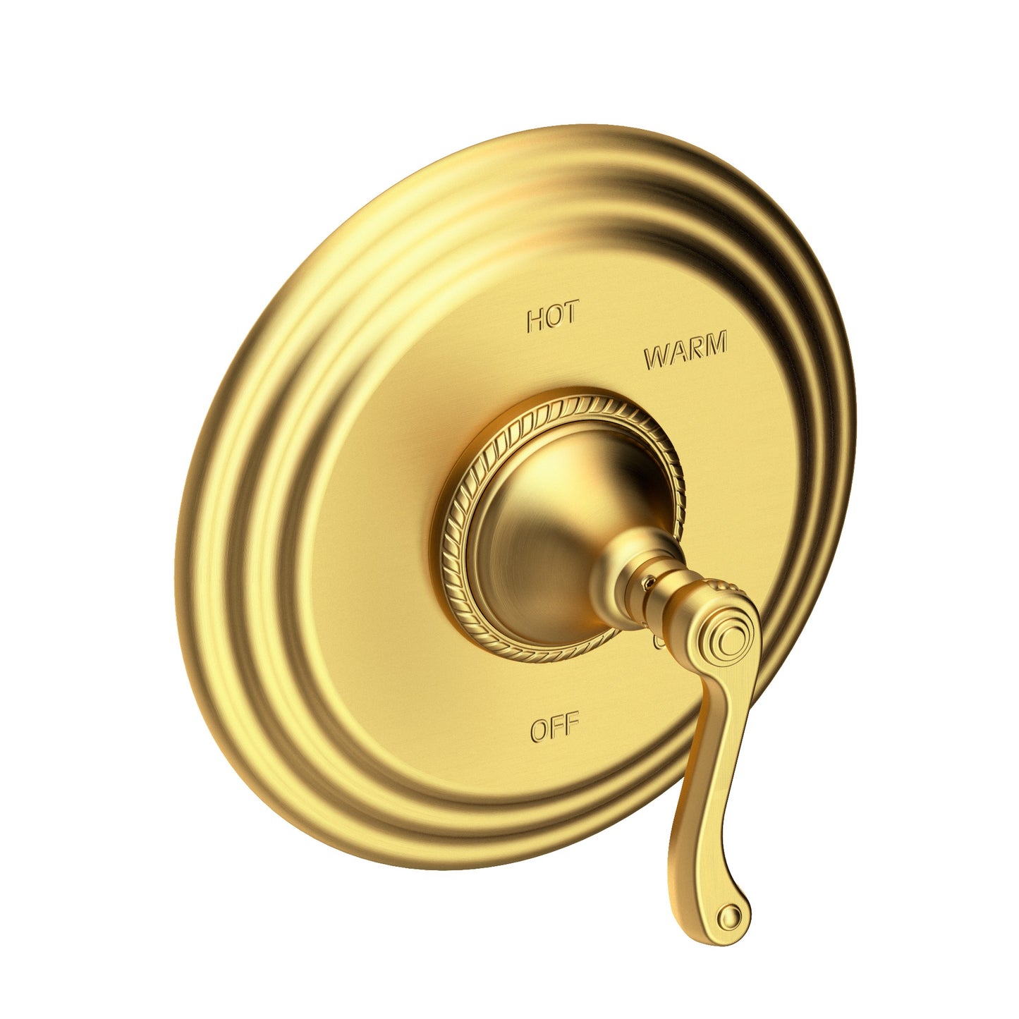 Newport Brass 4-984BP Amisa Balanced Pressure Shower Trim Plate With Handle. Less Showerhead, Arm And Flange.