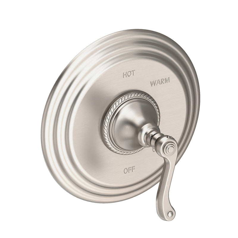 Newport Brass 4-984BP Amisa Balanced Pressure Shower Trim Plate with Handle. Less showerhead, arm and flange.