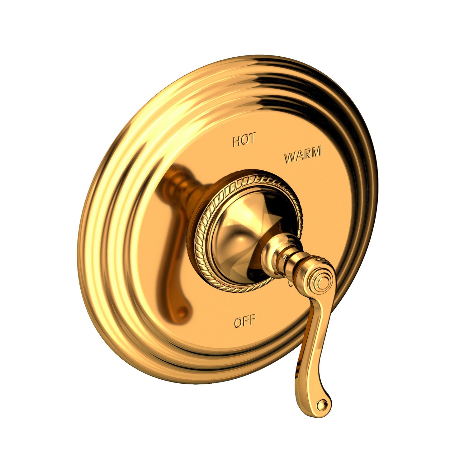 Newport Brass 4-984BP Amisa Balanced Pressure Shower Trim Plate With Handle. Less Showerhead, Arm And Flange.