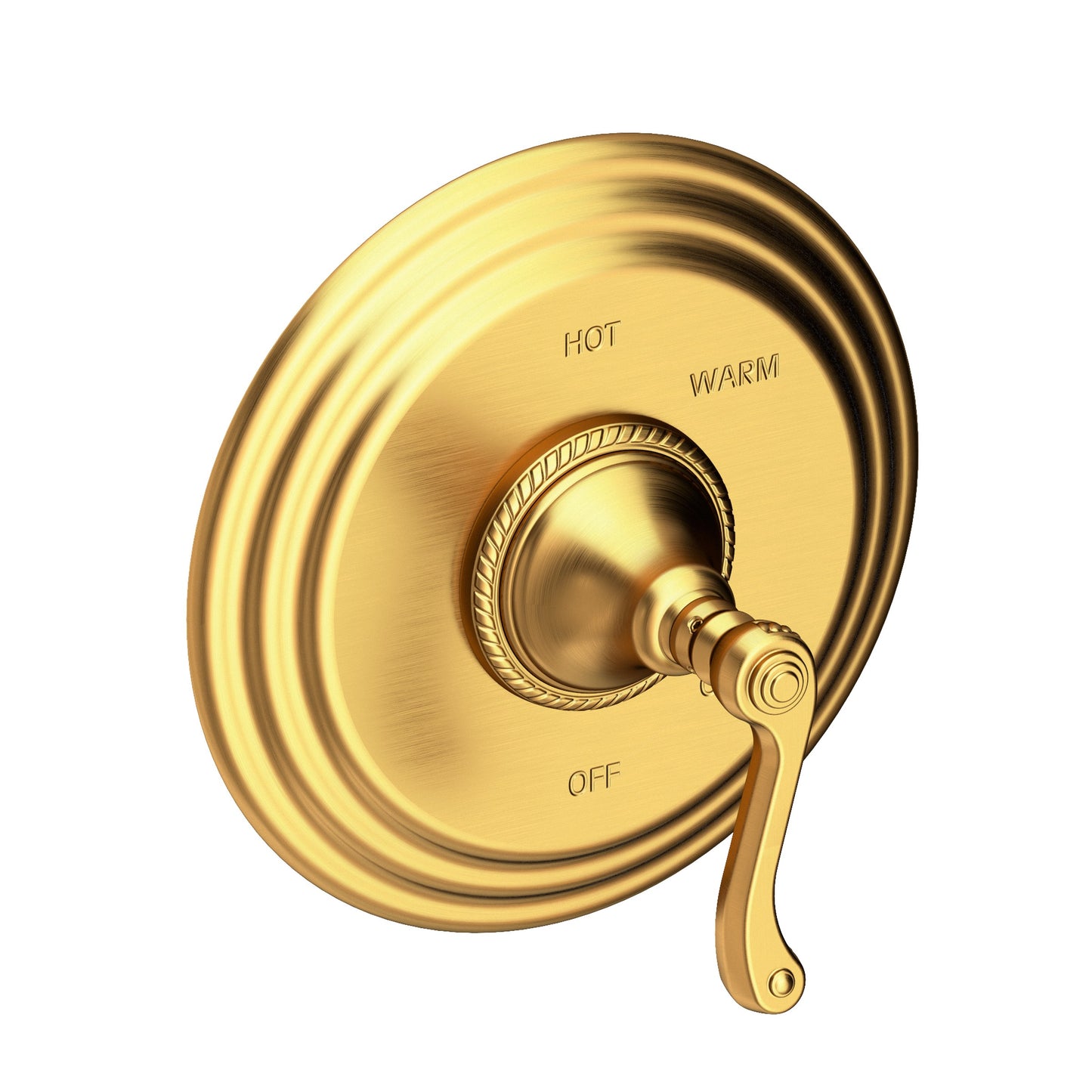 Newport Brass 4-984BP Amisa Balanced Pressure Shower Trim Plate With Handle. Less Showerhead, Arm And Flange.