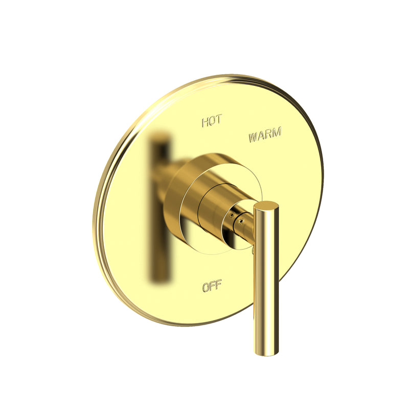 Newport Brass 4-994LBP East Linear Balanced Pressure Shower Trim Plate with Handle. Less showerhead, arm and flange.