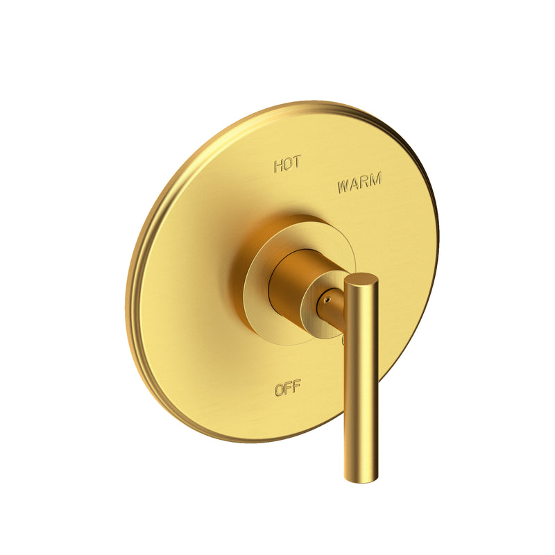 Newport Brass 4-994LBP East Linear Balanced Pressure Shower Trim Plate with Handle. Less showerhead, arm and flange.