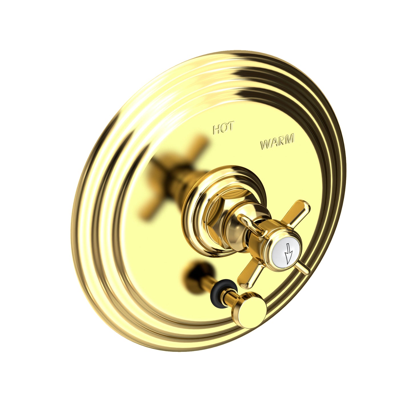 Newport Brass 5-1002BP Fairfield Balanced Pressure Tub & Shower Diverter Plate With Handle