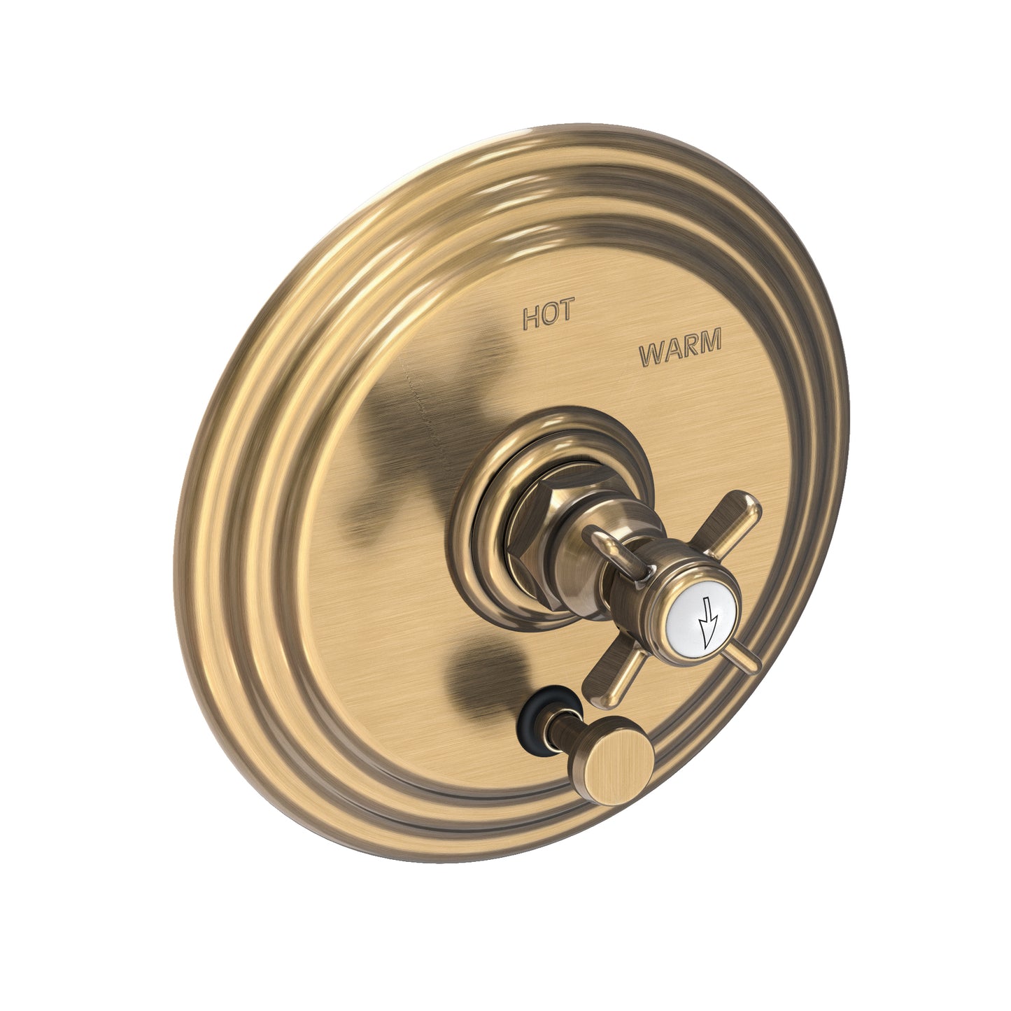 Newport Brass 5-1002BP Fairfield Balanced Pressure Tub & Shower Diverter Plate With Handle