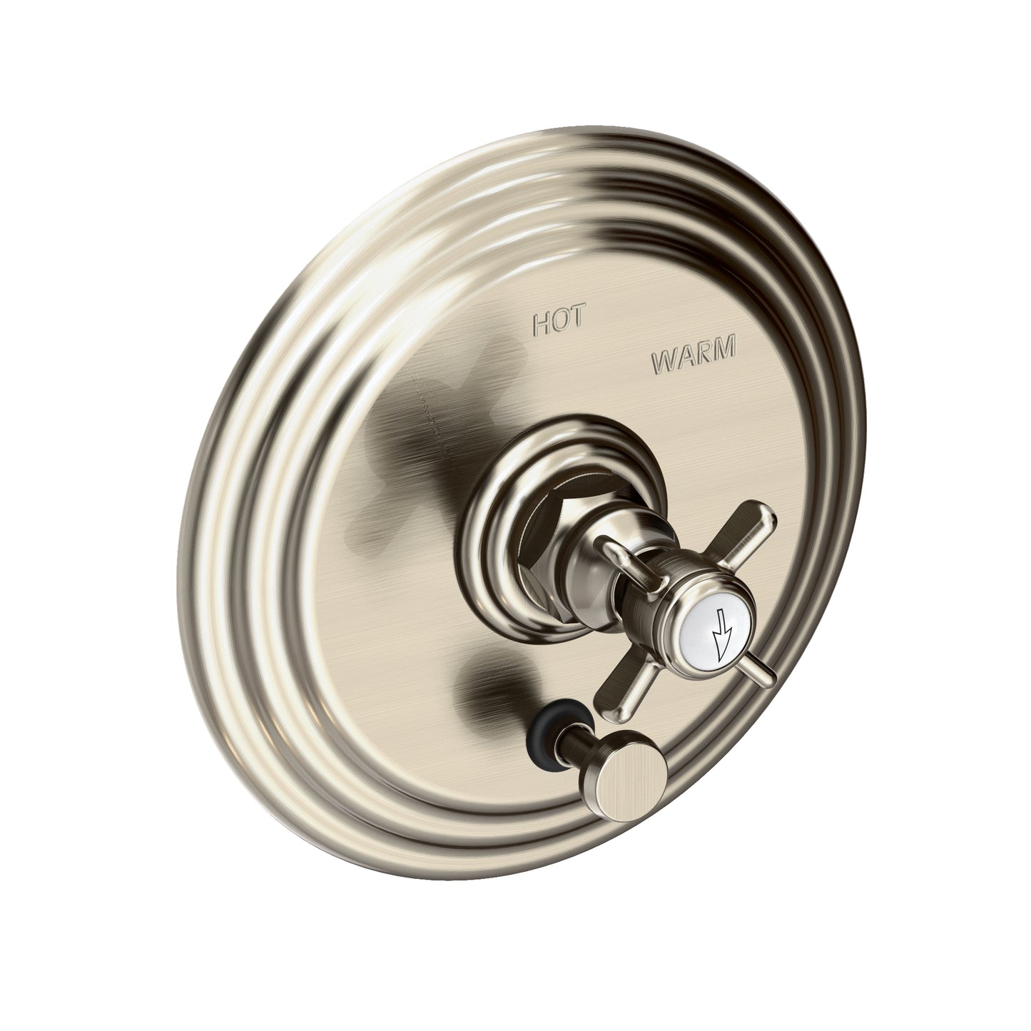 Newport Brass 5-1002BP Fairfield Balanced Pressure Tub & Shower Diverter Plate With Handle