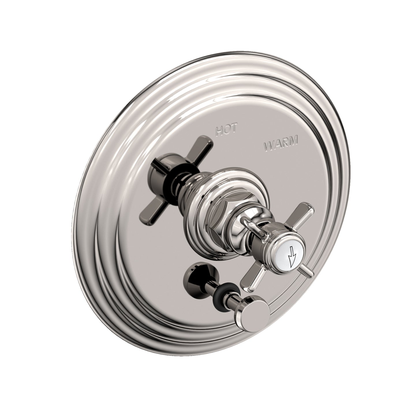 Newport Brass 5-1002BP Fairfield Balanced Pressure Tub & Shower Diverter Plate With Handle