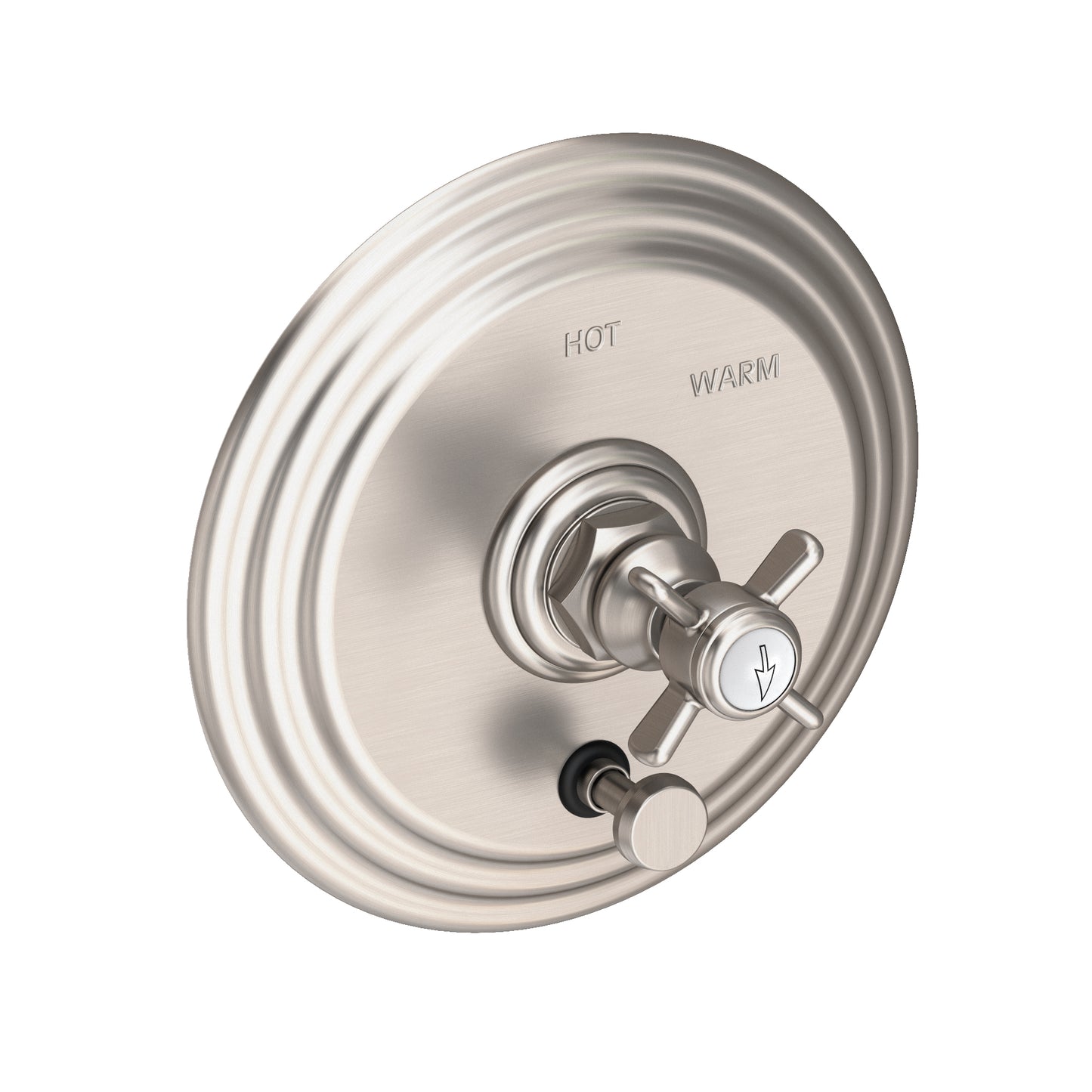 Newport Brass 5-1002BP Fairfield Balanced Pressure Tub & Shower Diverter Plate With Handle