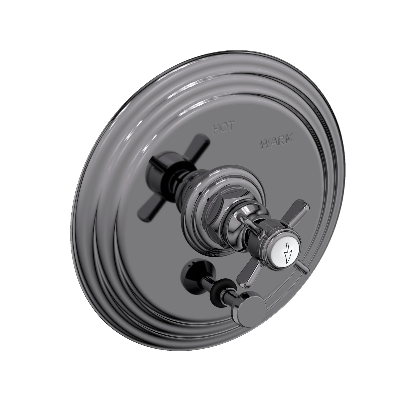 Newport Brass 5-1002BP Fairfield Balanced Pressure Tub & Shower Diverter Plate With Handle