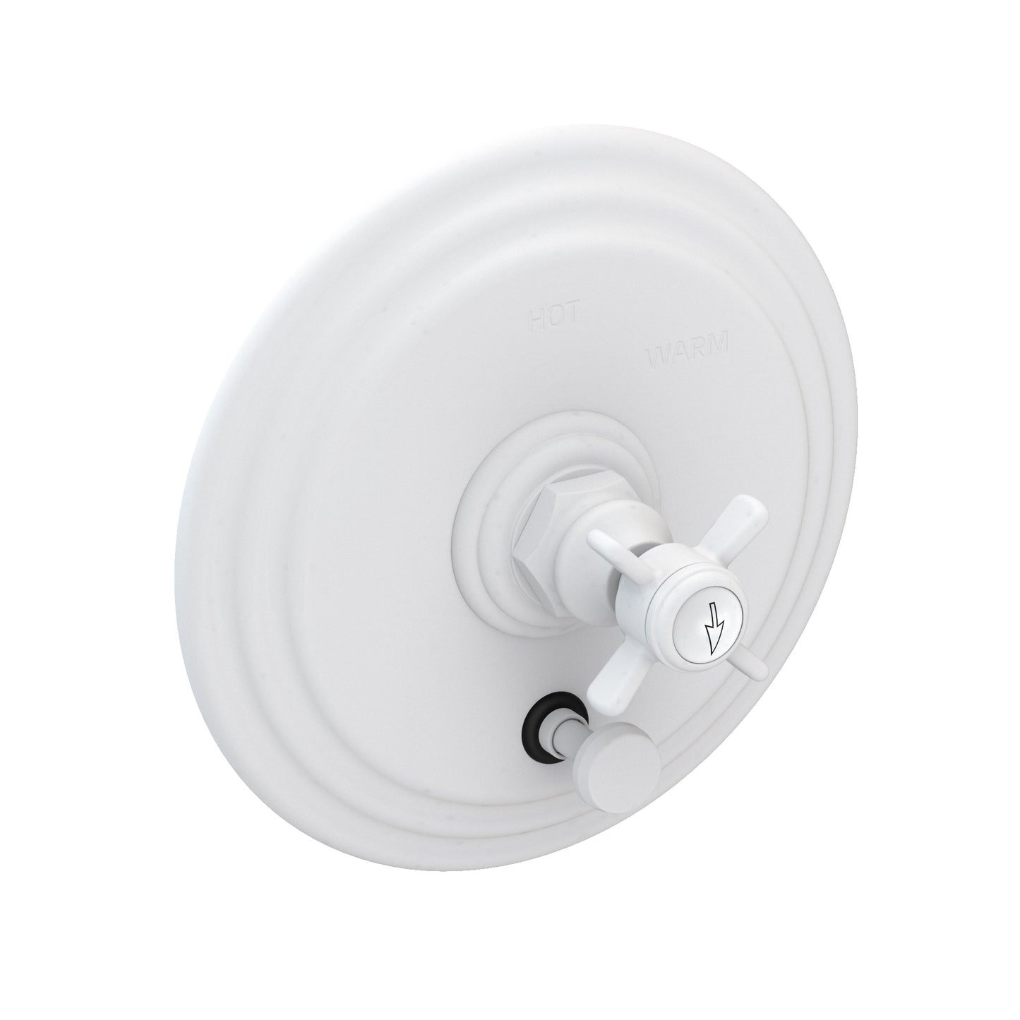 Newport Brass 5-1002BP Fairfield Balanced Pressure Tub & Shower Diverter Plate With Handle