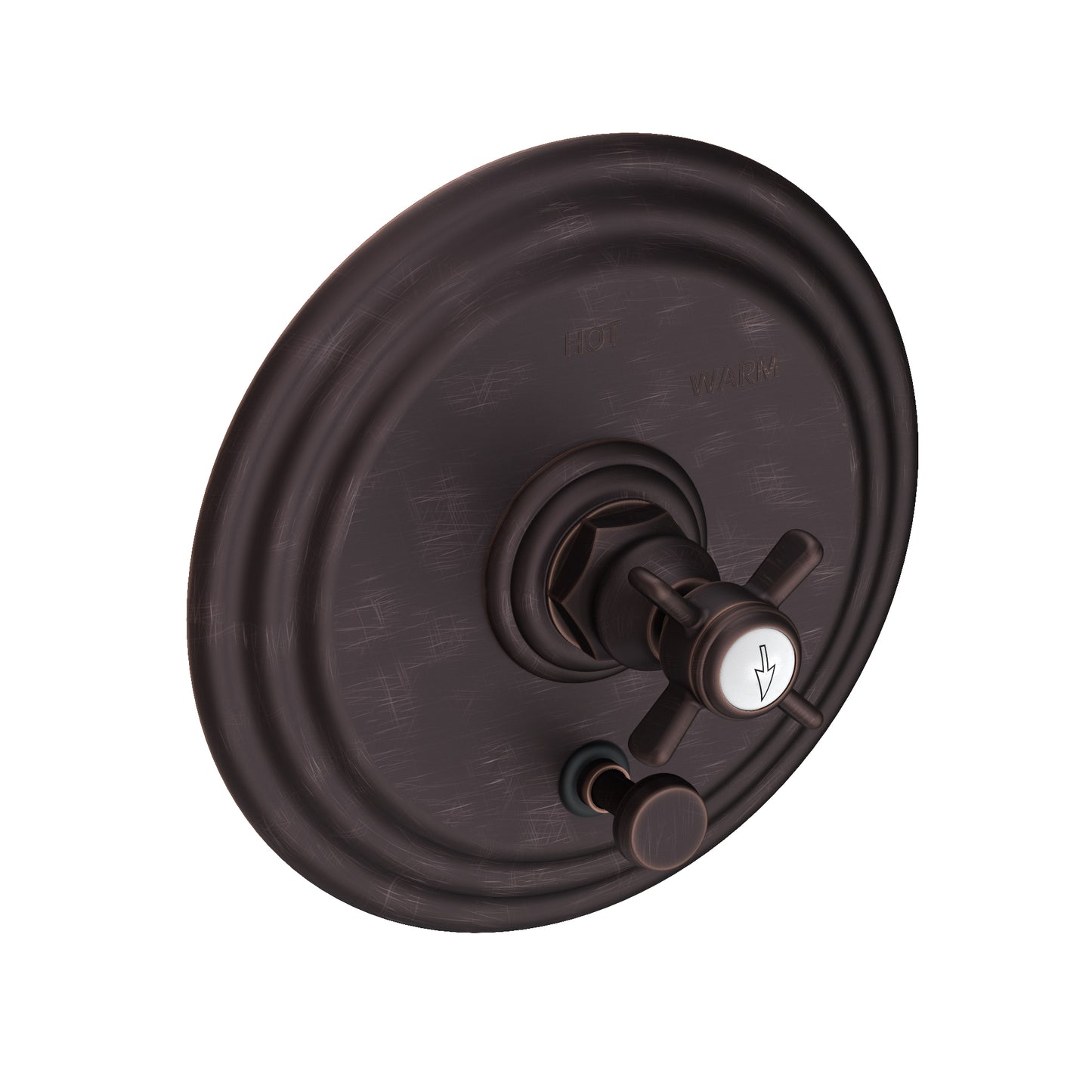 Newport Brass 5-1002BP Fairfield Balanced Pressure Tub & Shower Diverter Plate With Handle