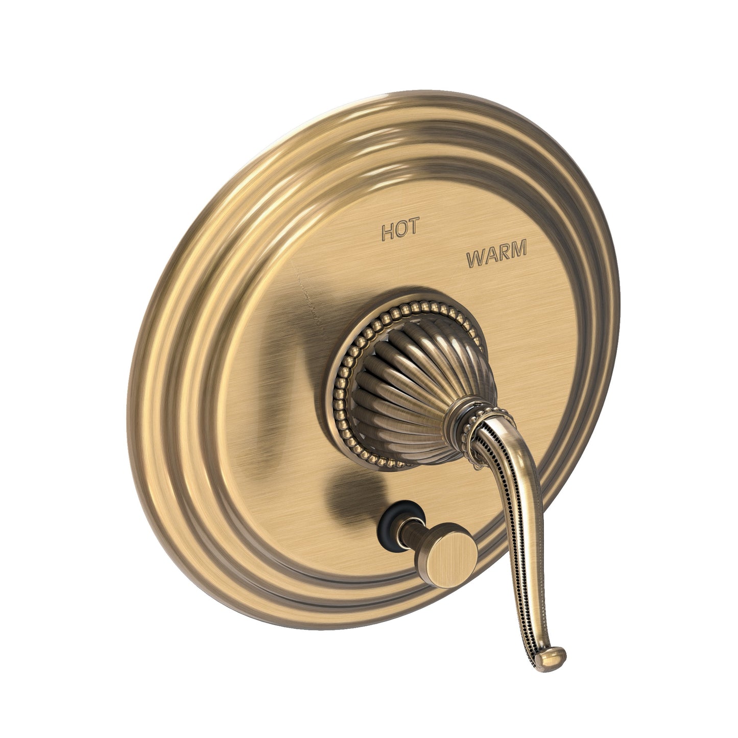Newport Brass 5-1092BP Alexandria Balanced Pressure Tub & Shower Diverter Plate With Handle