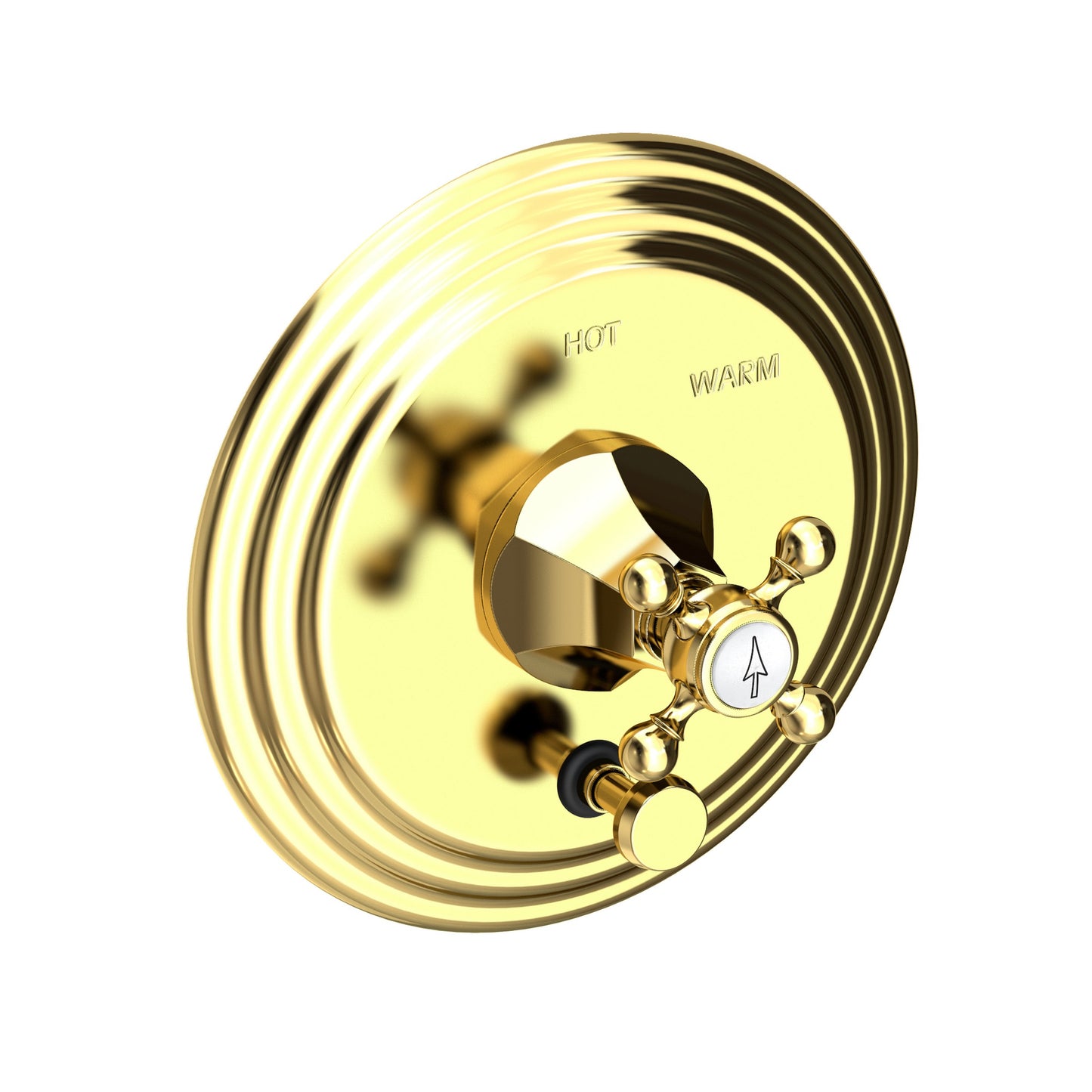 Newport Brass 5-1222BP Metropole Balanced Pressure Tub & Shower Diverter Plate With Handle