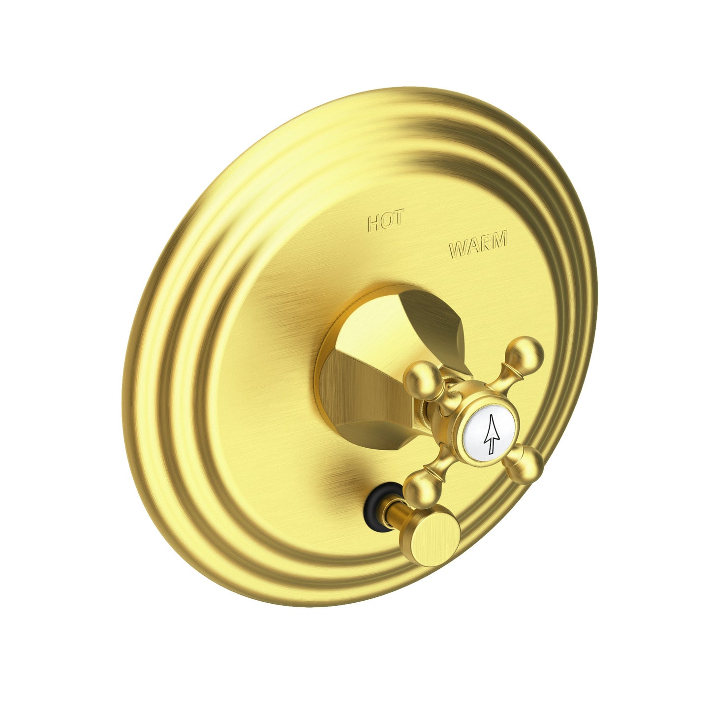 Newport Brass 5-1222BP Metropole Balanced Pressure Tub & Shower Diverter Plate With Handle
