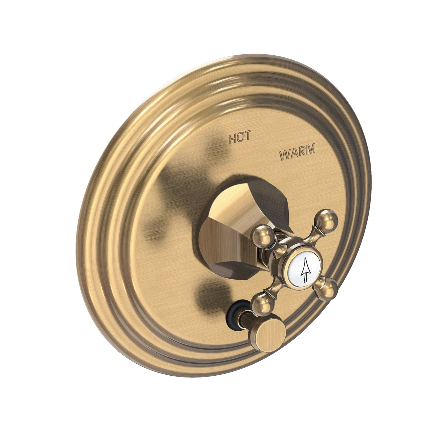 Newport Brass 5-1222BP Metropole Balanced Pressure Tub & Shower Diverter Plate With Handle