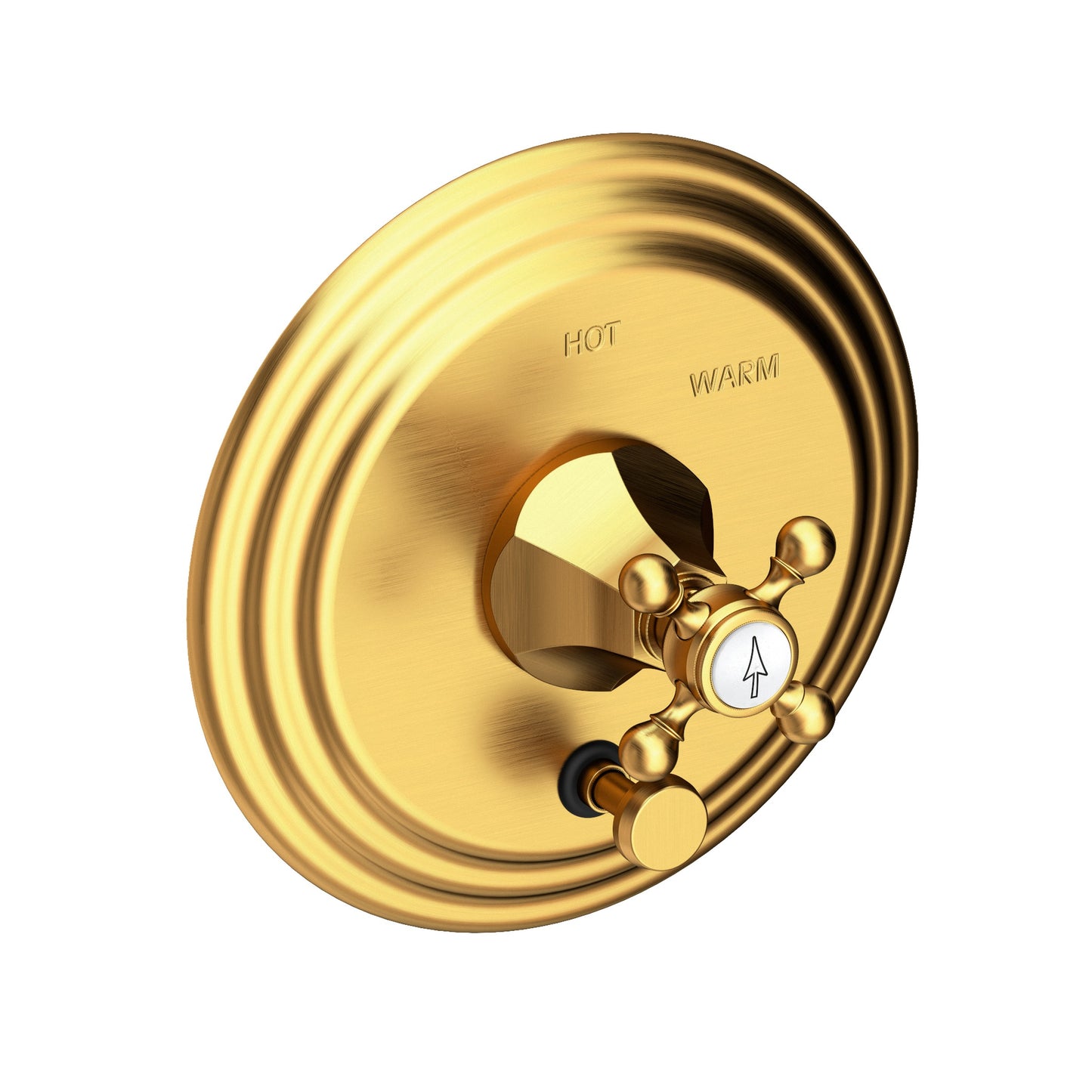 Newport Brass 5-1222BP Metropole Balanced Pressure Tub & Shower Diverter Plate With Handle
