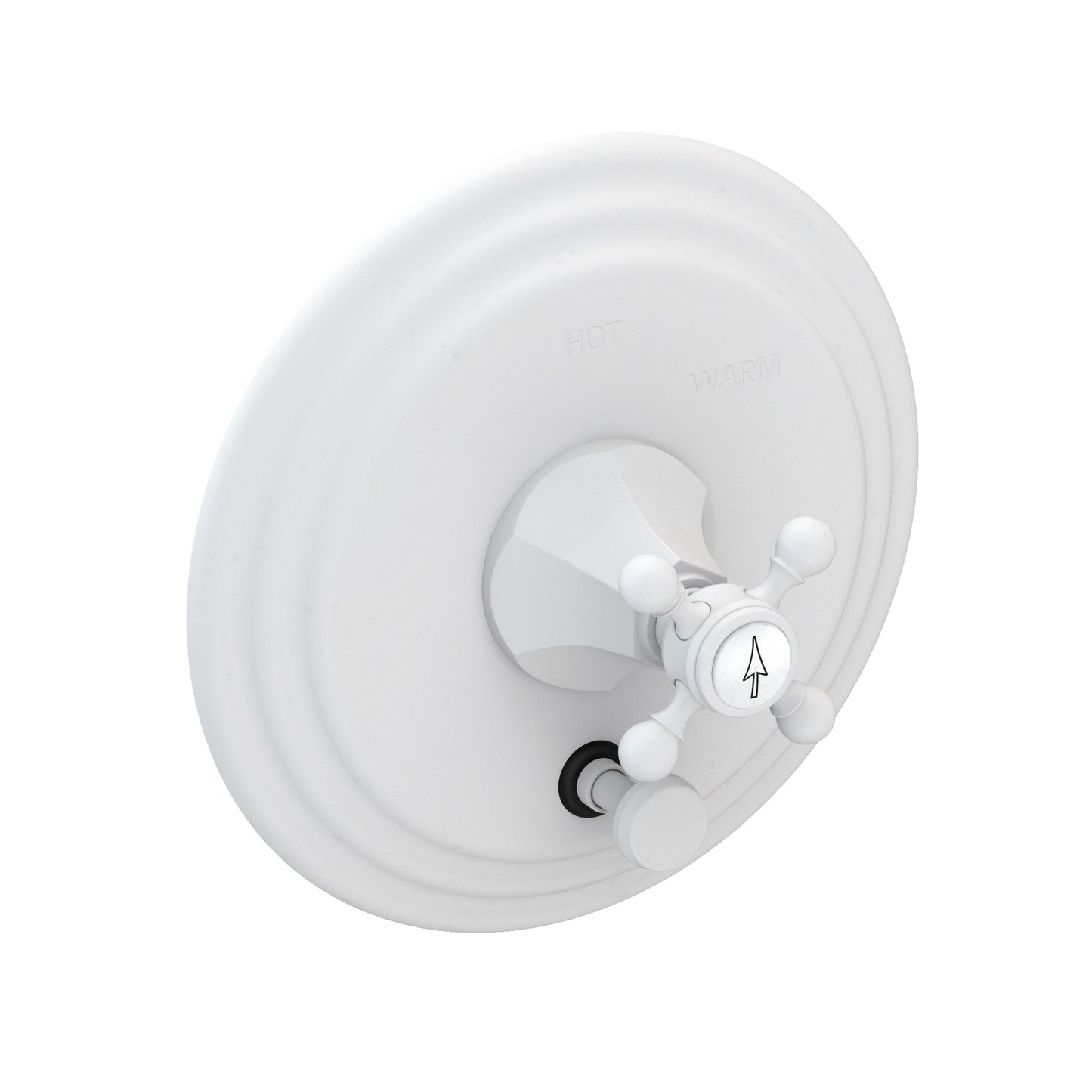 Newport Brass 5-1222BP Metropole Balanced Pressure Tub & Shower Diverter Plate With Handle