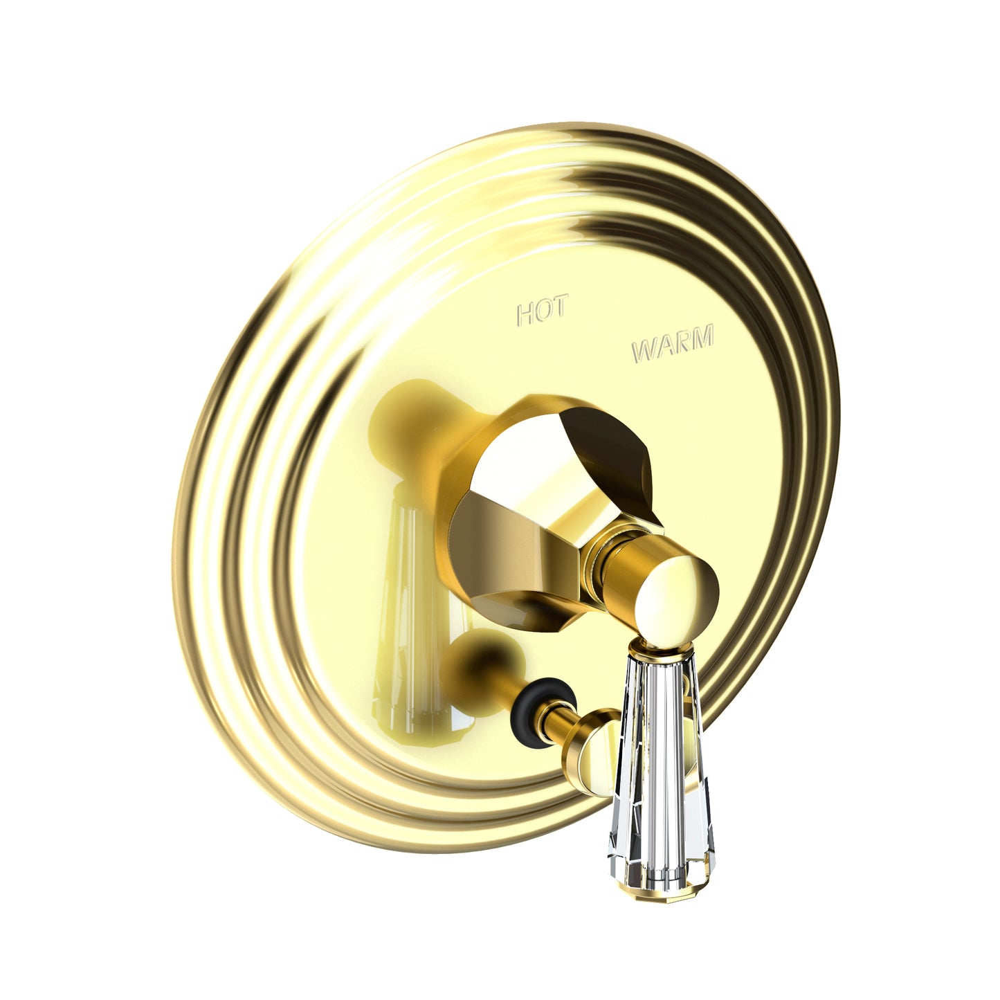 Newport Brass 5-1232BP Metropole Balanced Pressure Tub & Shower Diverter Plate With Handle