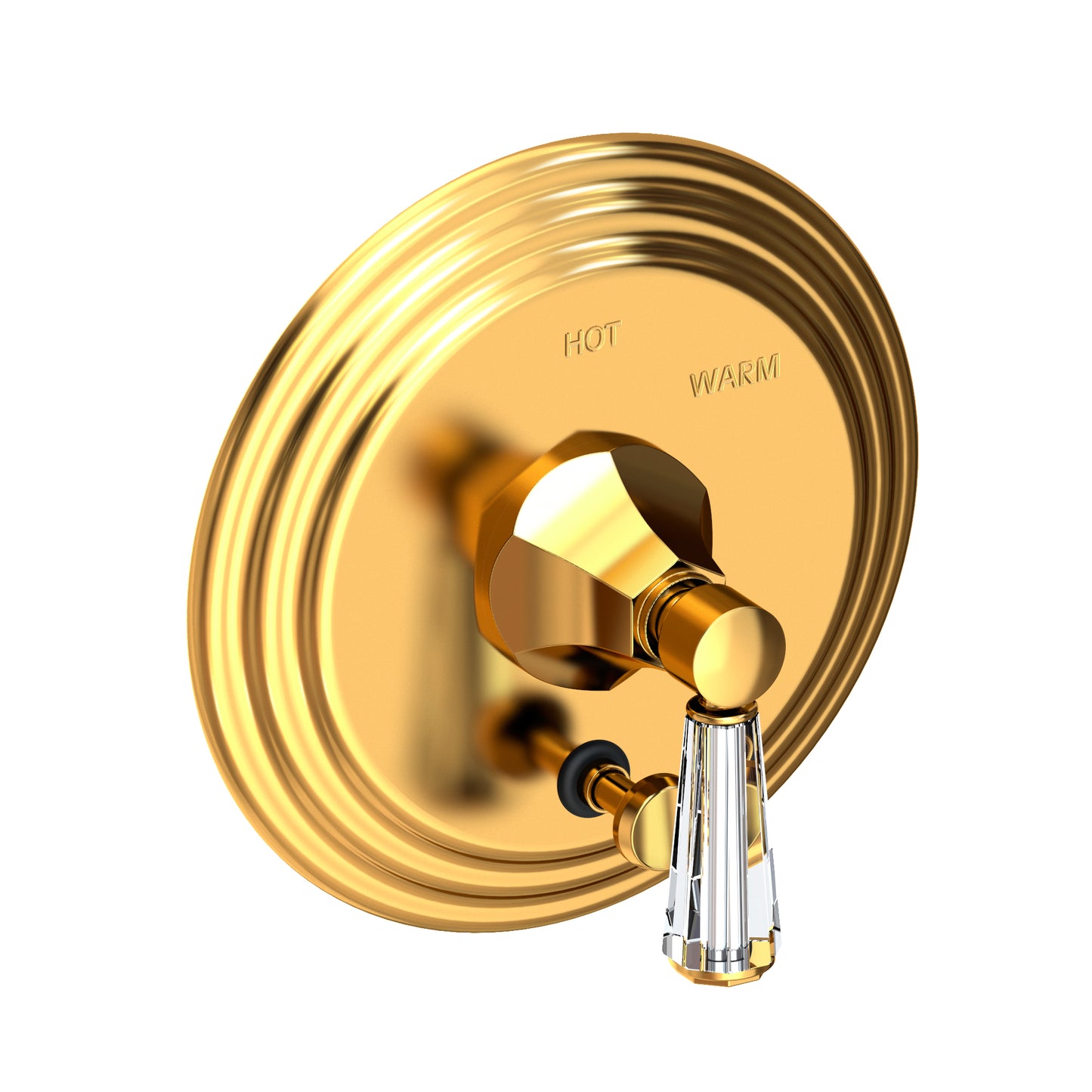 Newport Brass 5-1232BP Metropole Balanced Pressure Tub & Shower Diverter Plate With Handle