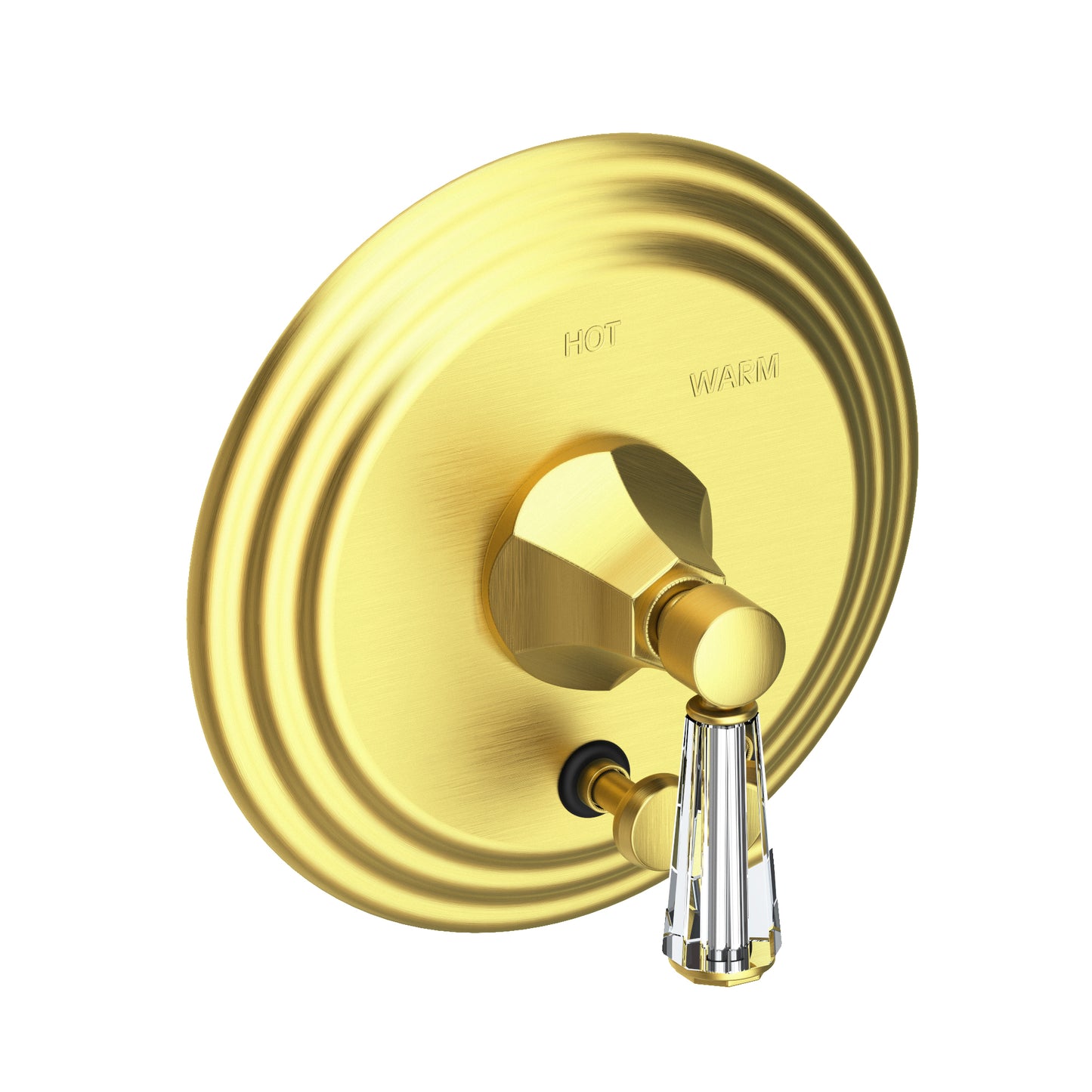 Newport Brass 5-1232BP Metropole Balanced Pressure Tub & Shower Diverter Plate With Handle