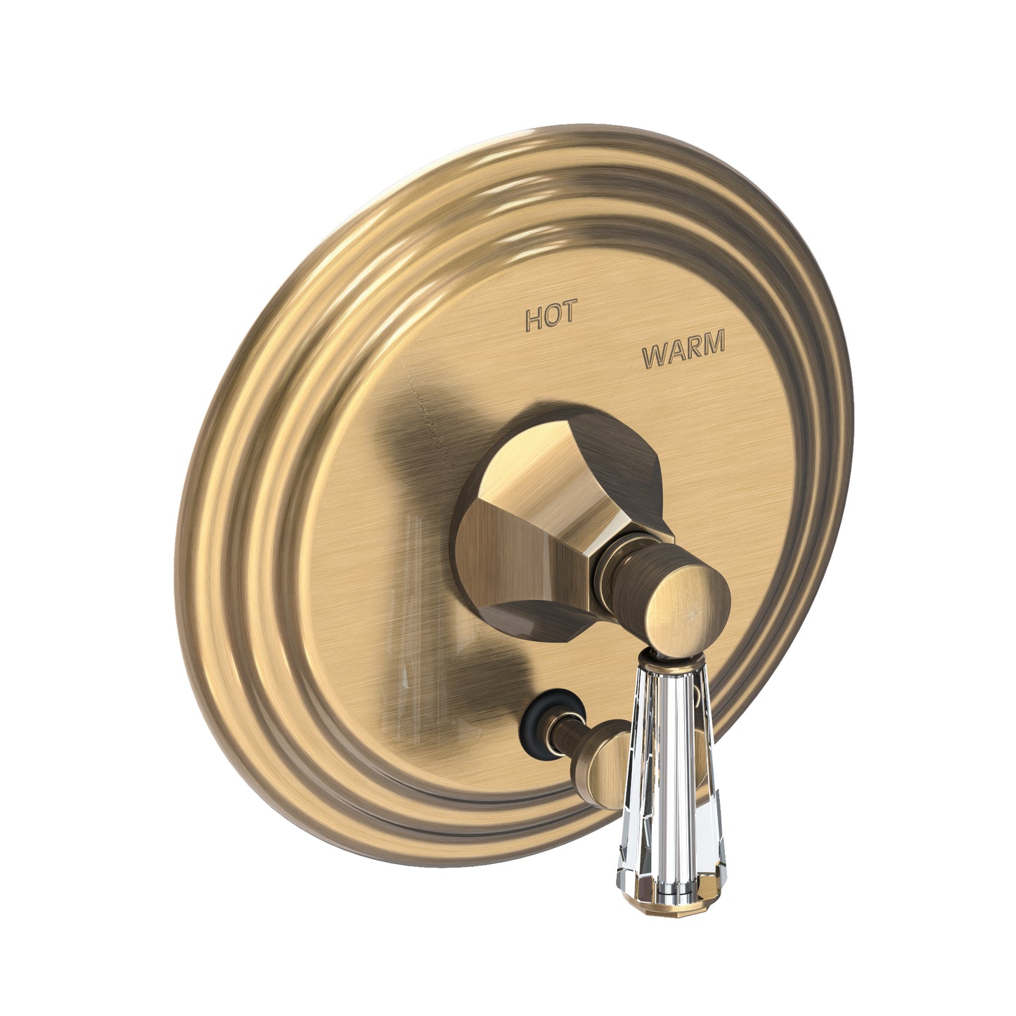 Newport Brass 5-1232BP Metropole Balanced Pressure Tub & Shower Diverter Plate With Handle