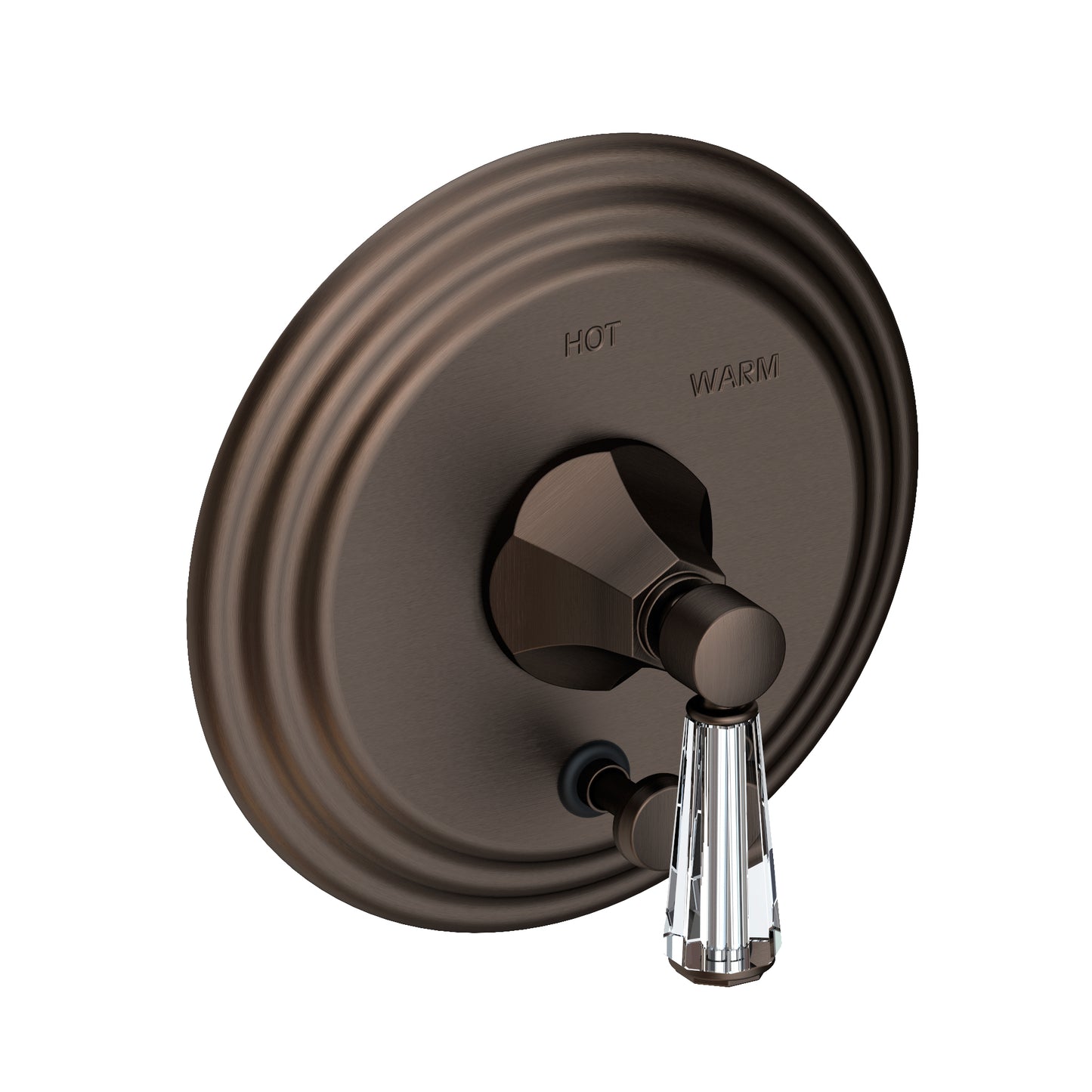 Newport Brass 5-1232BP Metropole Balanced Pressure Tub & Shower Diverter Plate With Handle