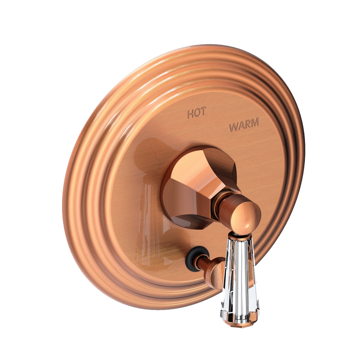 Newport Brass 5-1232BP Metropole Balanced Pressure Tub & Shower Diverter Plate With Handle