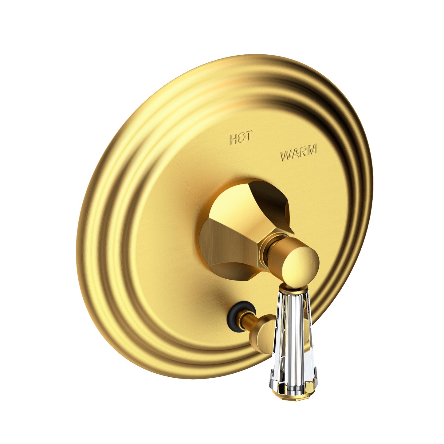 Newport Brass 5-1232BP Metropole Balanced Pressure Tub & Shower Diverter Plate With Handle