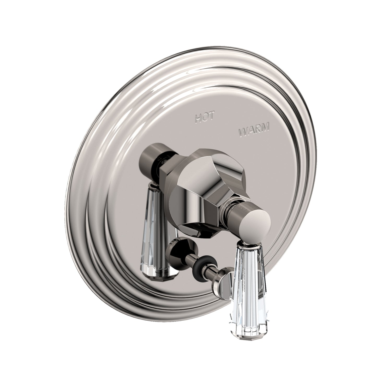 Newport Brass 5-1232BP Metropole Balanced Pressure Tub & Shower Diverter Plate With Handle