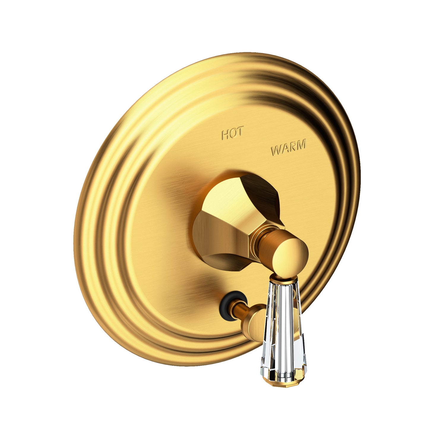 Newport Brass 5-1232BP Metropole Balanced Pressure Tub & Shower Diverter Plate With Handle