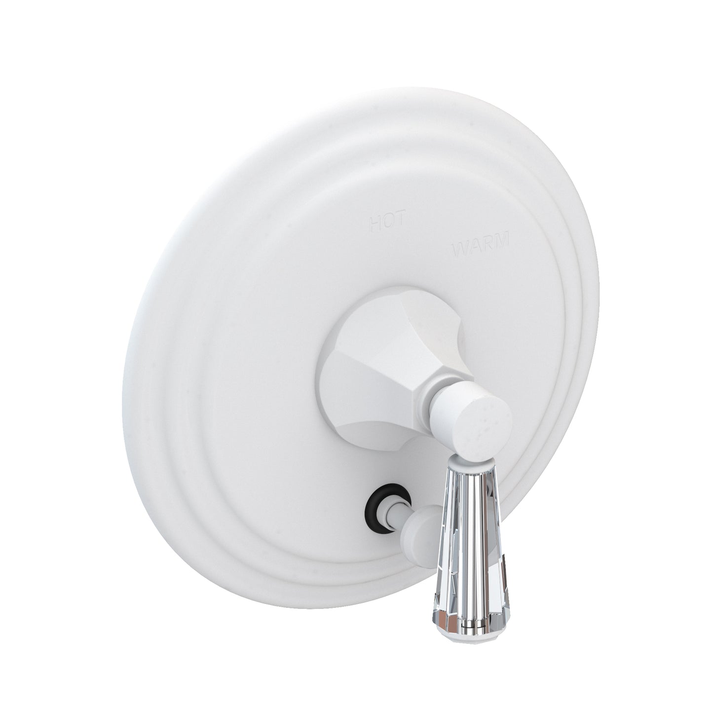 Newport Brass 5-1232BP Metropole Balanced Pressure Tub & Shower Diverter Plate With Handle