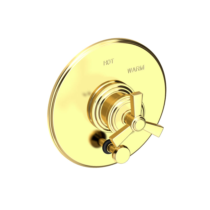 Newport Brass 5-1602BP Miro Balanced Pressure Tub & Shower Diverter Plate with Handle. Less Showerhead, arm and flange.