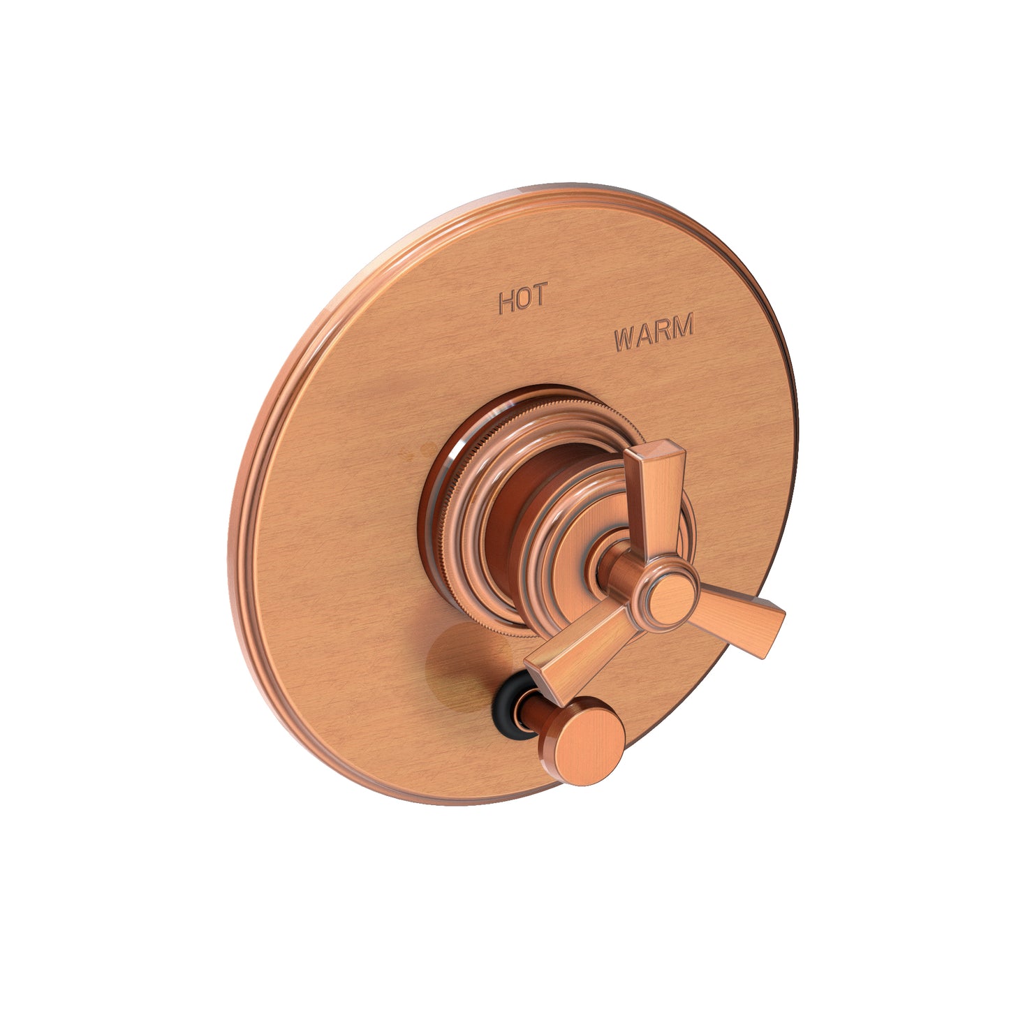 Newport Brass 5-1602BP Miro Balanced Pressure Tub & Shower Diverter Plate with Handle. Less Showerhead, arm and flange.