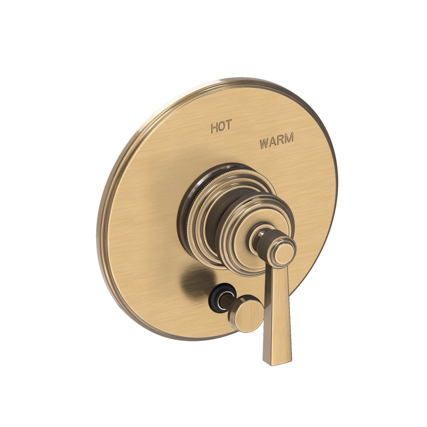 Newport Brass 5-1622BP Miro Balanced Pressure Tub & Shower Diverter Plate With Handle