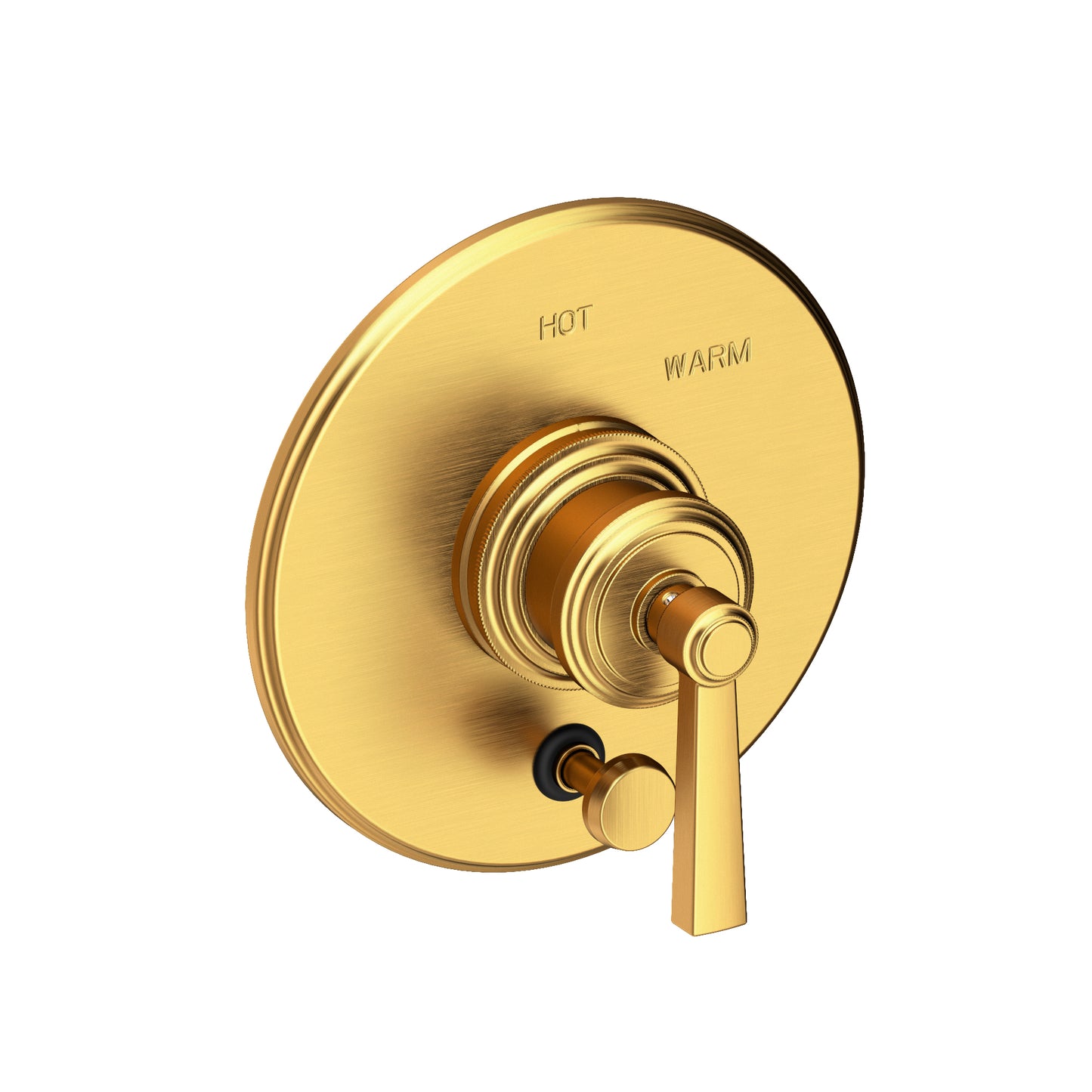Newport Brass 5-1622BP Miro Balanced Pressure Tub & Shower Diverter Plate With Handle