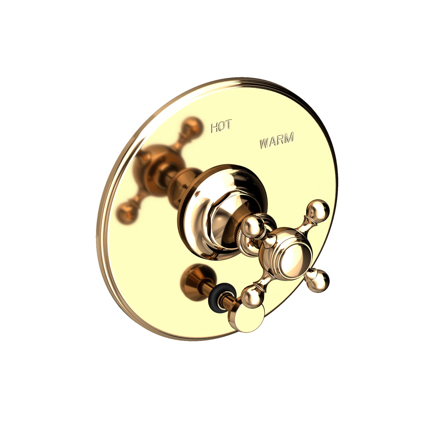 Newport Brass 5-1762BP Victoria Balanced Pressure Tub & Shower Diverter Plate with Handle. Less Showerhead, arm and flange.