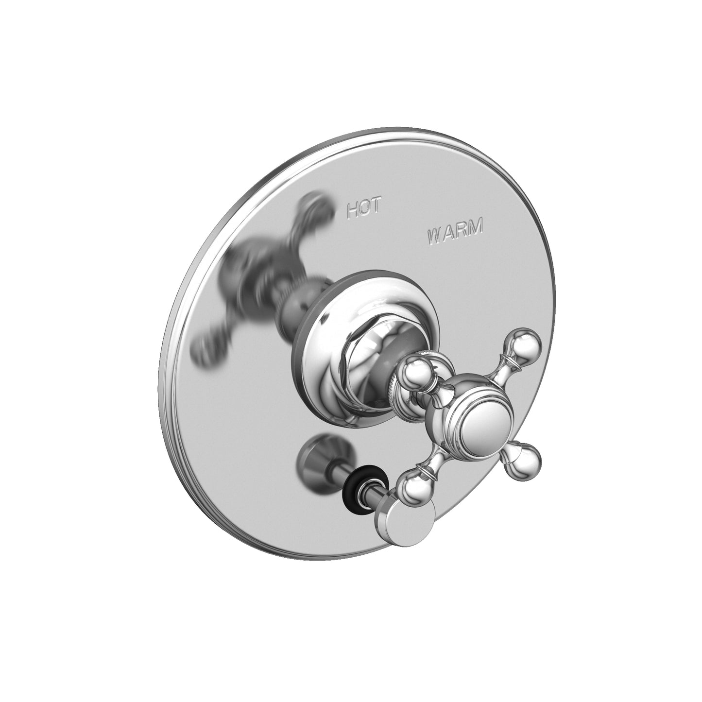 Newport Brass 5-1762BP Victoria Balanced Pressure Tub & Shower Diverter Plate with Handle. Less Showerhead, arm and flange.