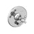 Newport Brass 5-1762BP Victoria Balanced Pressure Tub & Shower Diverter Plate with Handle. Less Showerhead, arm and flange.