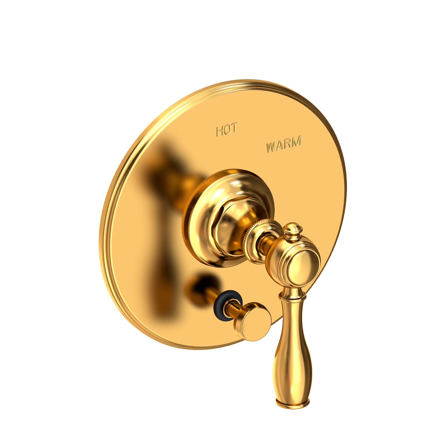 Newport Brass 5-1772BP Victoria Balanced Pressure Tub & Shower Diverter Plate with Handle. Less Showerhead, arm and flange.