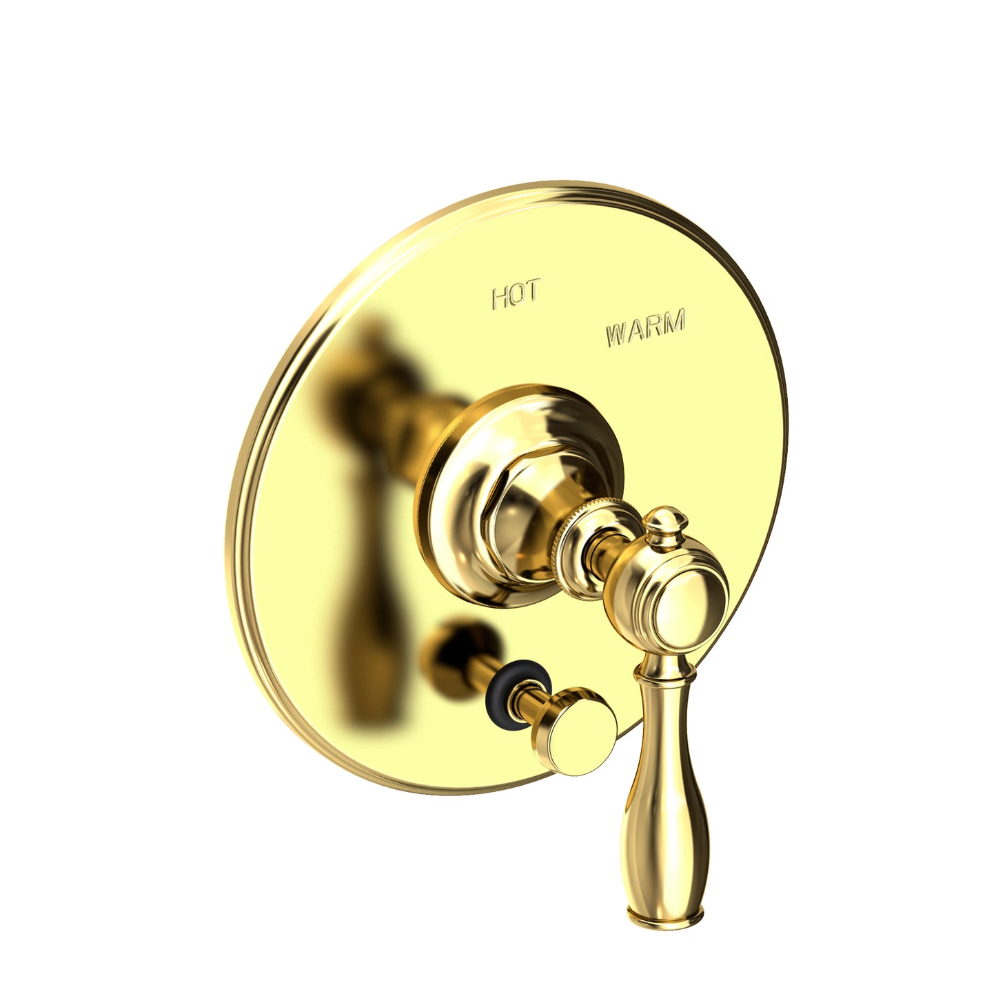 Newport Brass 5-1772BP Victoria Balanced Pressure Tub & Shower Diverter Plate with Handle. Less Showerhead, arm and flange.