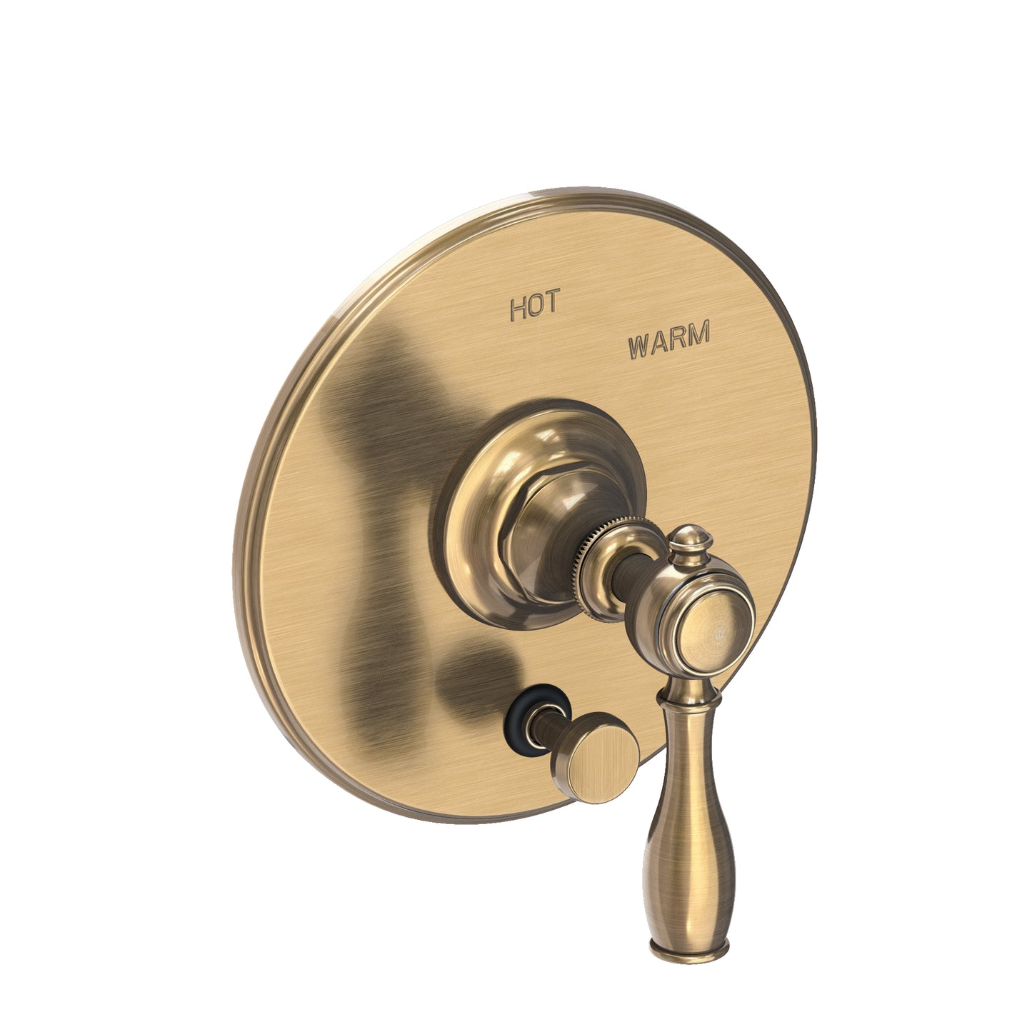 Newport Brass 5-1772BP Victoria Balanced Pressure Tub & Shower Diverter Plate with Handle. Less Showerhead, arm and flange.