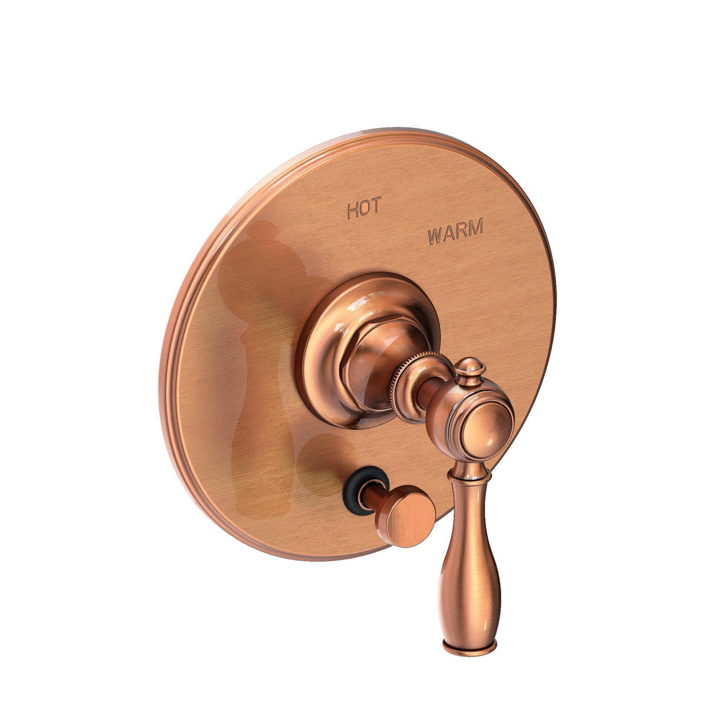 Newport Brass 5-1772BP Victoria Balanced Pressure Tub & Shower Diverter Plate with Handle. Less Showerhead, arm and flange.