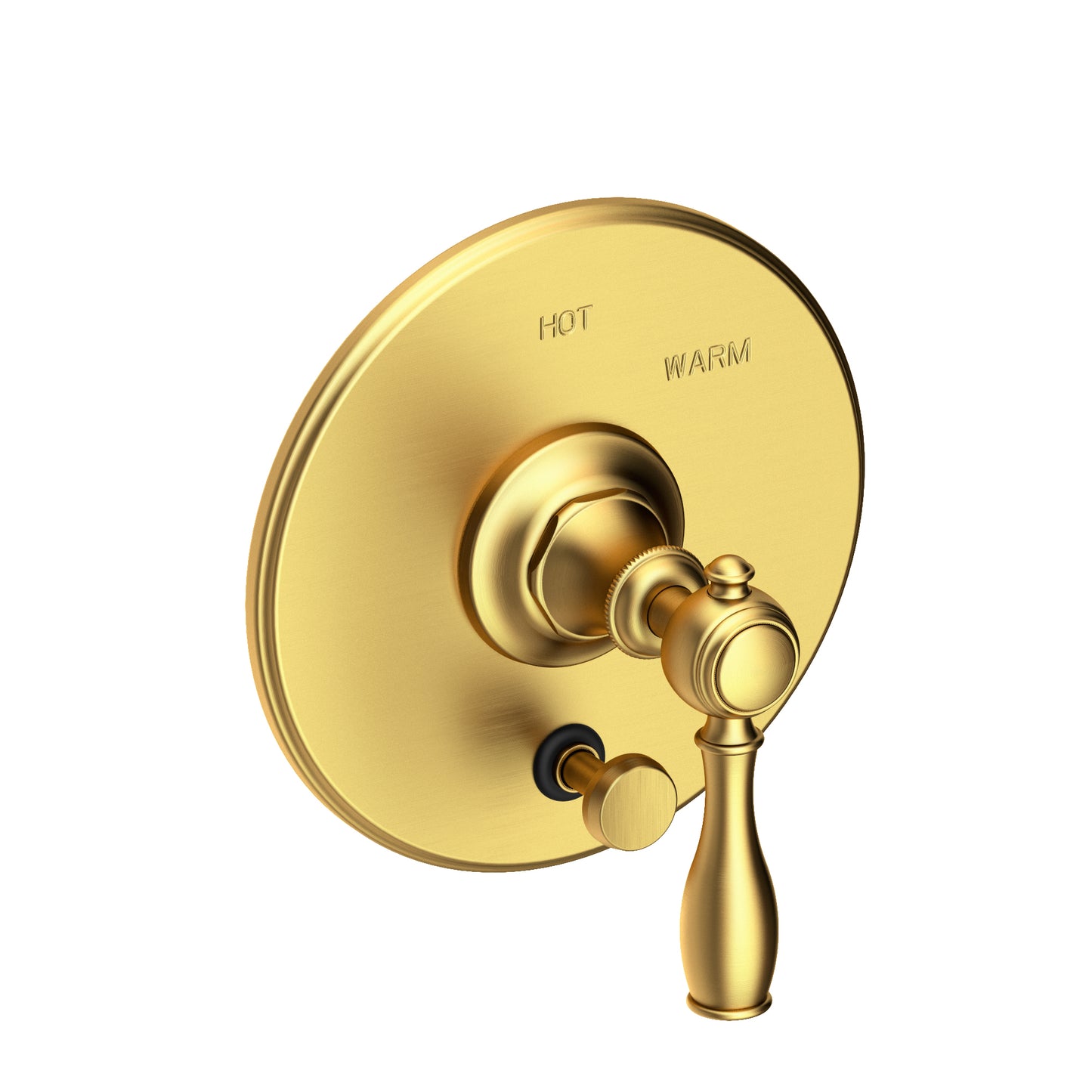 Newport Brass 5-1772BP Victoria Balanced Pressure Tub & Shower Diverter Plate with Handle. Less Showerhead, arm and flange.