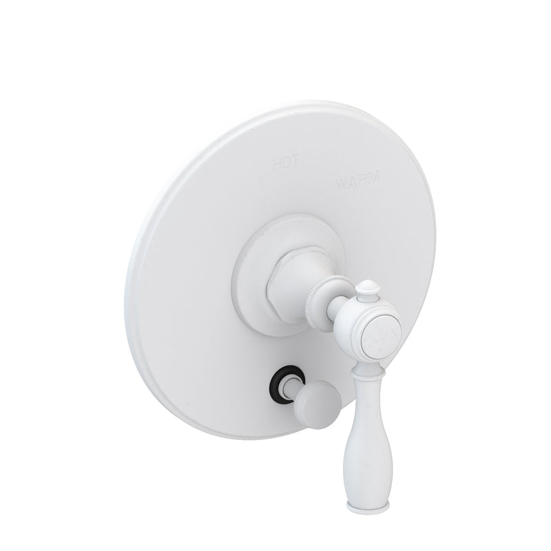 Newport Brass 5-1772BP Victoria Balanced Pressure Tub & Shower Diverter Plate with Handle. Less Showerhead, arm and flange.