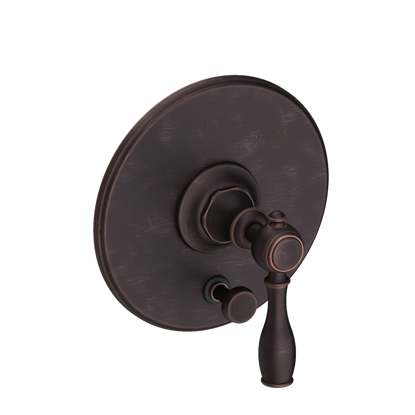 Newport Brass 5-1772BP Victoria Balanced Pressure Tub & Shower Diverter Plate with Handle. Less Showerhead, arm and flange.