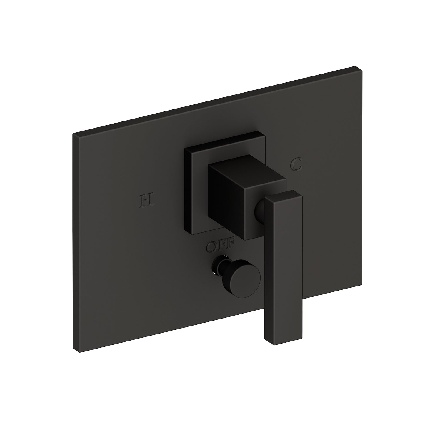 Newport Brass 5-2042BP Secant Balanced Pressure Tub & Shower Diverter Plate with Handle. Less Showerhead, arm and flange.