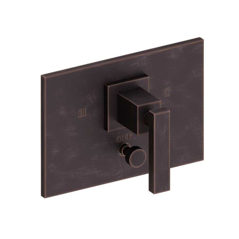 Newport Brass 5-2042BP Secant Balanced Pressure Tub & Shower Diverter Plate with Handle. Less Showerhead, arm and flange.