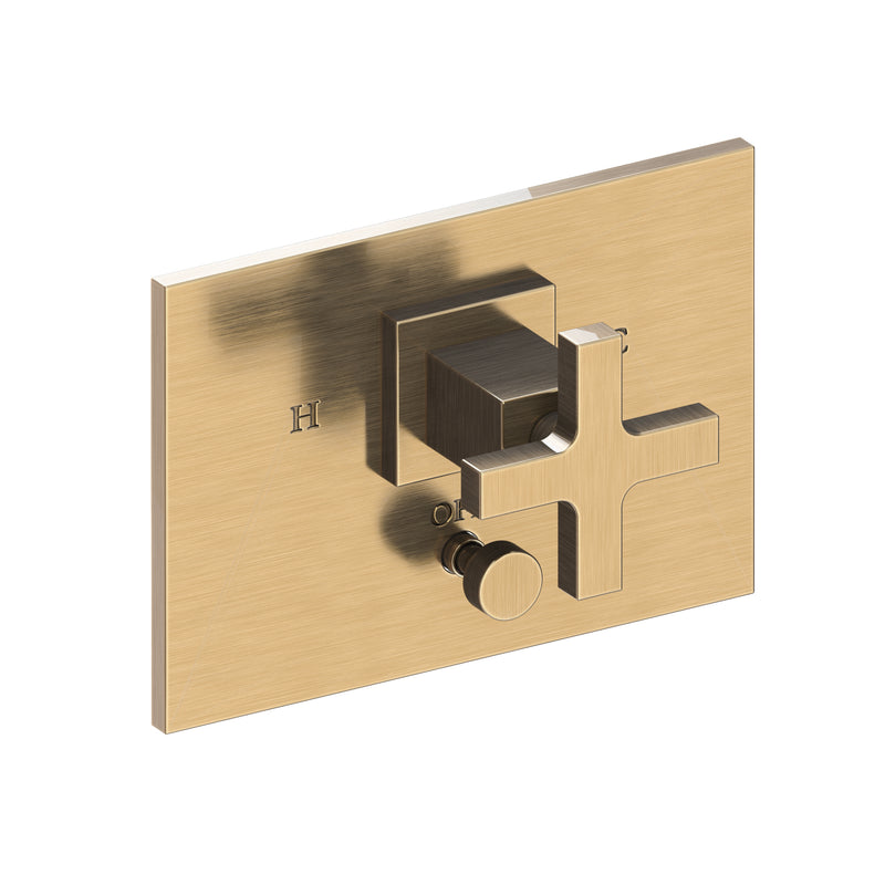 Newport Brass 5-2062BP Secant Balanced Pressure Tub & Shower Diverter Plate with Handle. Less Showerhead, arm and flange.