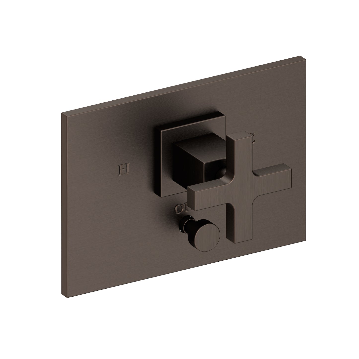 Newport Brass 5-2062BP Secant Balanced Pressure Tub & Shower Diverter Plate With Handle