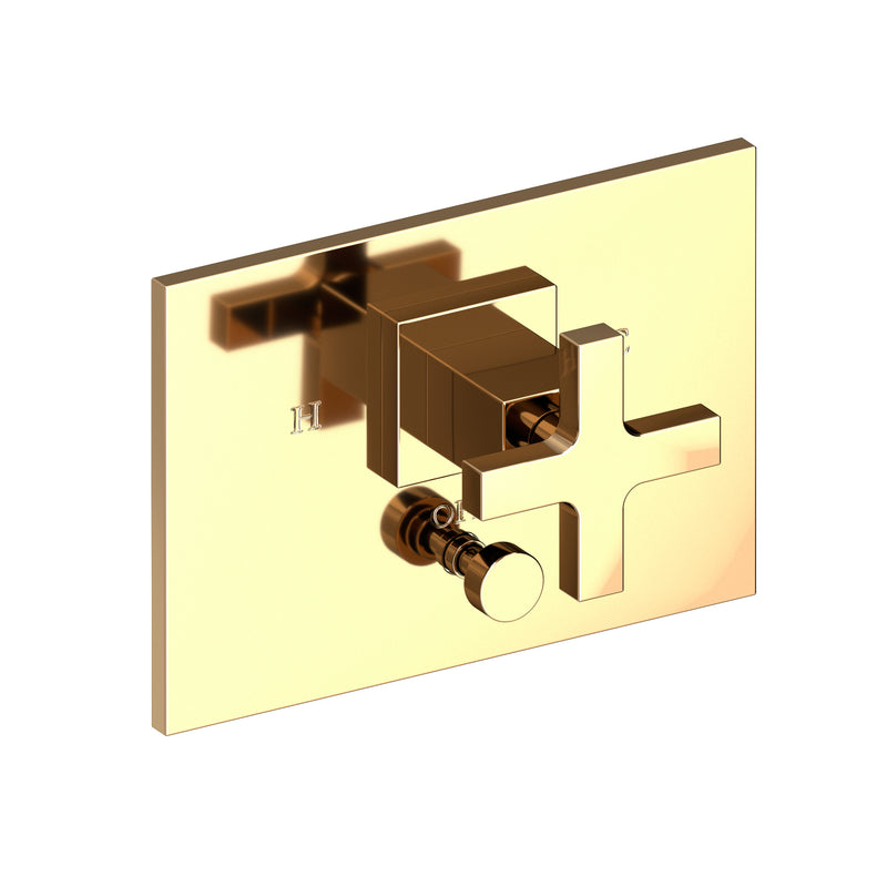 Newport Brass 5-2062BP Secant Balanced Pressure Tub & Shower Diverter Plate with Handle. Less Showerhead, arm and flange.