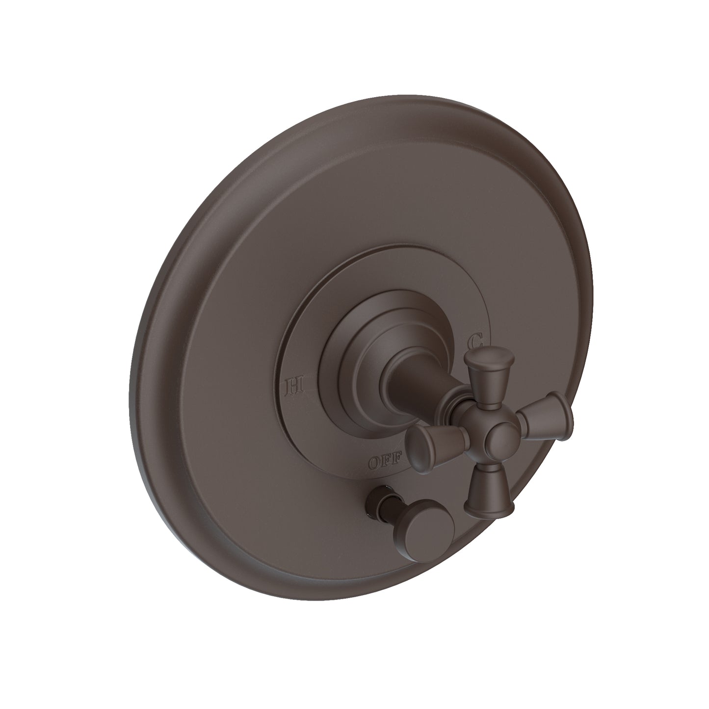 Newport Brass 5-2402BP Aylesbury Balanced Pressure Tub & Shower Diverter Plate With Handle